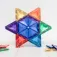 Connetix Rainbow Geometry 건설 게임 30 조각