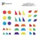 Connetix Rainbow Shape Expansion 건설 게임 36 조각