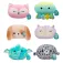 Squishmallows Nounours Stackables Blue Fish