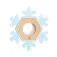Hape Snowflake Teether