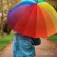 Legami Rainbow umbrella