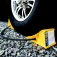 Camco Double wheel chock with rope