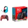 Nintendo Switch 2 + Mario Kart World + Controller Glow Super Icon + Neon blauwe & rode headset