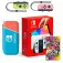 Nintendo Switch OLED + 2 Joy-Con-kontrollere + Spill + Etui