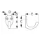 Seadog line Single coat hook 2 units