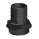 Trudesign Conector recto 1 1/2´´ 38 mm