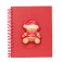 Safta 5425031007 Bear Happy Holidays Front Panel Squishy notesbog