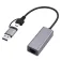 Gembird USB3AC USB-A til RJ45-adapter