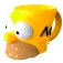Stor 3D Homer Simpson mugg