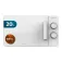 Cecotec Micro-ondes avec grill Proclean 3120 Flatbed 700W