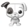 Funko Disney Geschetste Patchfiguur 9 cm