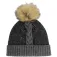 Spyder Plait Pom mütze
