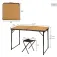 Aktive Table pliante avec ensemble de bancs 63162