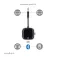 Nedis BTTC2550BK Trasmettitore Ricevitore Bluetooth