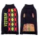 Nobleza Diamond Pattern dog sweater assorted