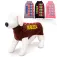 Nobleza Diamond Pattern dog sweater assorted