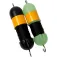 Black cat Outrigger Visdobber