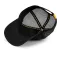 Black cat Black Trucker Kappe