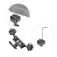Smallrig 4488 HawkLock H21 Quick Release Magic Ball Head ledarm