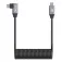 Smallrig 4792 USB-C Straight to USB-C Angled Coiled Data Cable