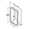 Can-sb Sidomonterad duschbox