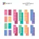 Connetix Pastel Rectangle 건설 게임 24 조각