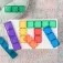 Connetix Rainbow Rectangle Construction Game 18 pieces
