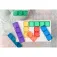 Connetix Rainbow Rectangle 건설 게임 18 조각