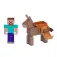 Minecraft Steve and Donkey figur