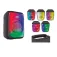 Idance Alto-falante Bluetooth com luz