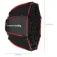 Smallrig 4682 Mini Parabolic Softbox RA-D60 Diffusjonsfilter