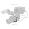 Smallrig Gaiola para câmera 4772 HawkLock Quick Release Half Sony FX3/FX30