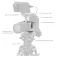 Smallrig Cage pour caméra 4772 HawkLock Quick Release Half Sony FX3/FX30
