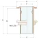 Guidi 1 1/4´´ Borddurchlass