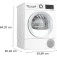 Bosch WQG145APPL front loading dryer