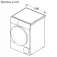 Bosch WQG145APPL front loading dryer