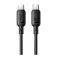 Baseus Cable USB-C sedoso 1 m