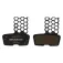 Brakco Pastilhas de freio a disco BPH Airpad Graphene/Avid Code 2011+/Guide RE/Code R/Code RSC 2018
