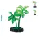 Nobleza Plastic Palm Tree Aquarium Decoration assorted