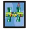 Pyramid Super Mario Pipes Poster