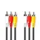 Nedis 480p RCA cable 3 m