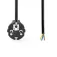 Nedis Cable d´extensió CEGL11930BK 3 m