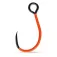 VMC UV Light Inline 1X Strong barbless single eyed hook