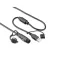 Interphone cellularline SYNC70E USB-A virta-ja datakaapeli
