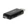 Nedis Lector de targetes extern Micro SDHC CRDRU3110BK