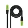 Nanocable 10.20.1401-BK-1m CAT6 network cable