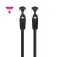 Nanocable 10.20.2001-BK-1m CAT8.1 network cable