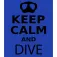 Kruskis Keep Calm And Dive kapuzenpullover