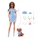 Barbie Boneca morena com cão e visuais a combinar