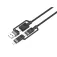 Techancy Cable TB1741 USB-A/USB-C USB-C/Lightning